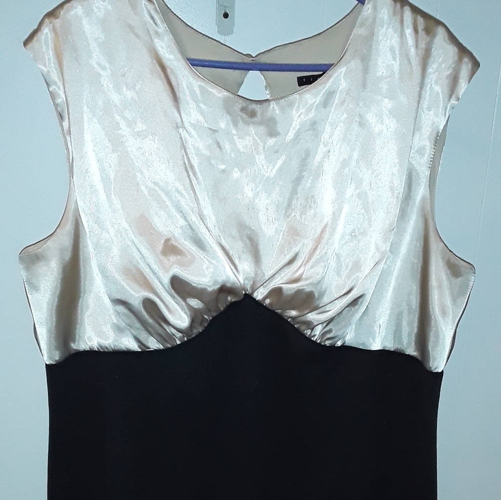 Black and tan Tiana B. plus size dress